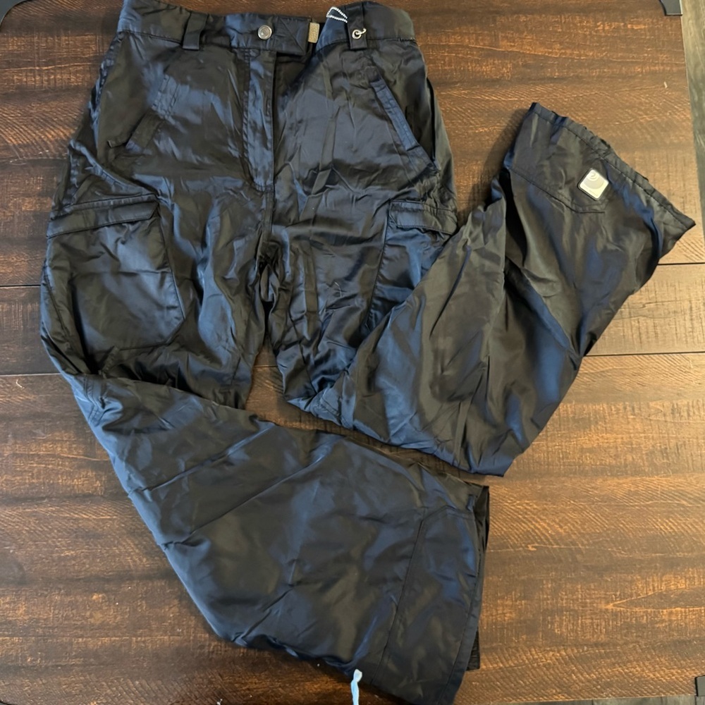 Powder Room Snowboard Ski Pants Insulated Waterproof Cargo Vents Women's M - Picture 4 of 17